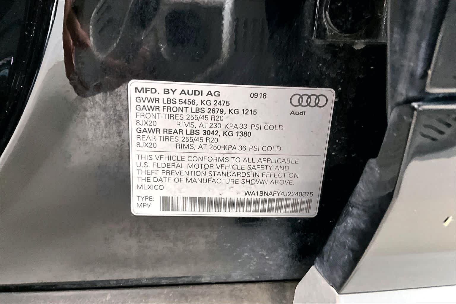 Thumbnail: 2018 Audi Q5 - 18