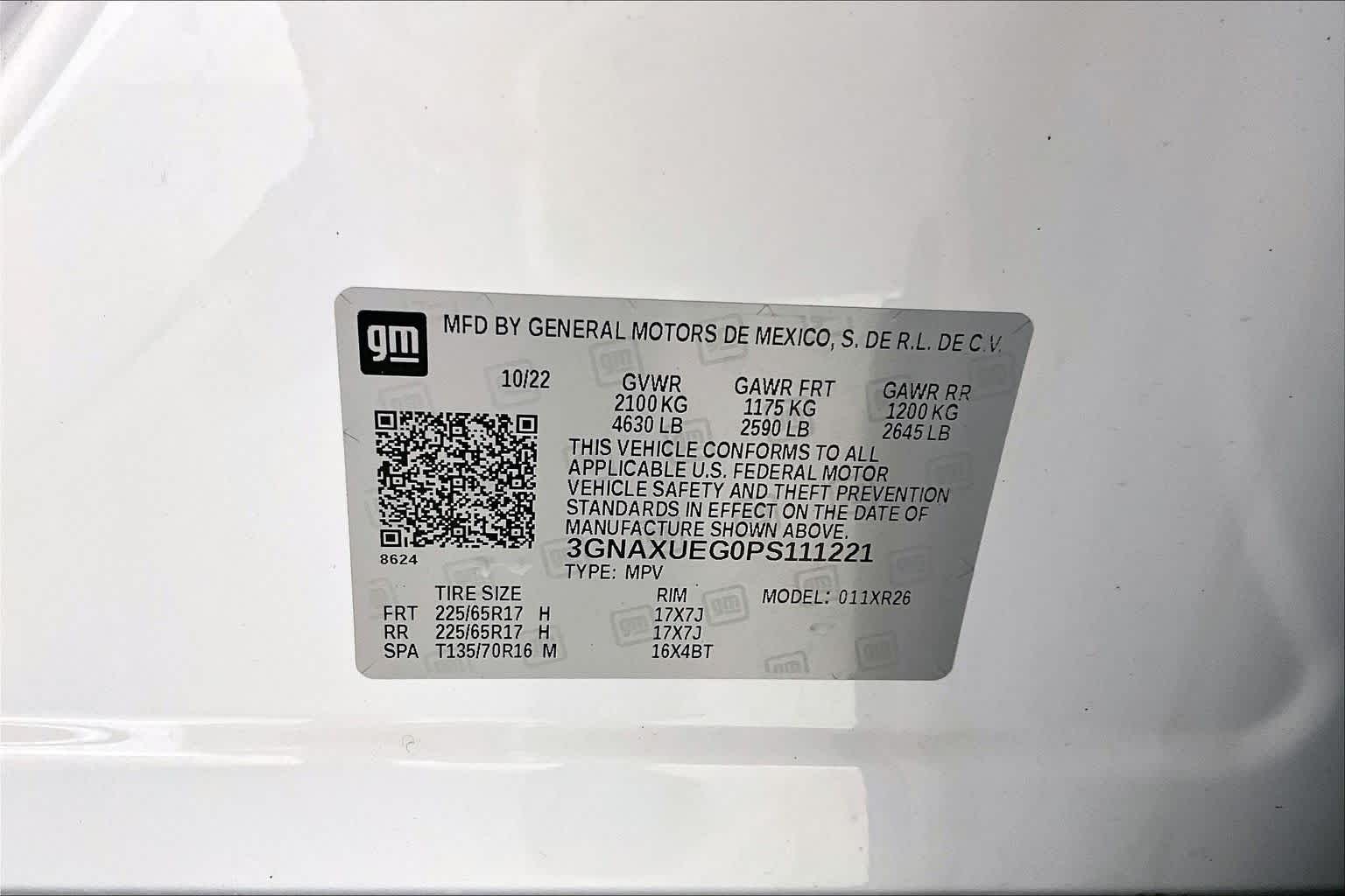 Thumbnail: 2023 Chevrolet Equinox - 18