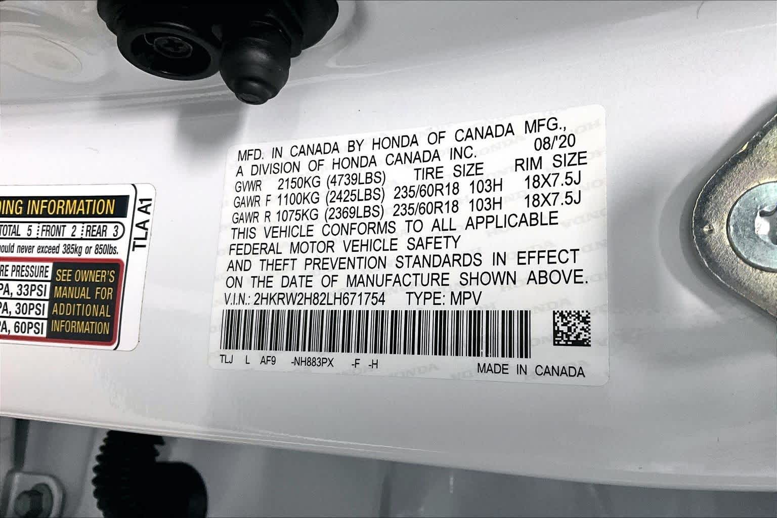 Thumbnail: 2020 Honda CR-V - 19