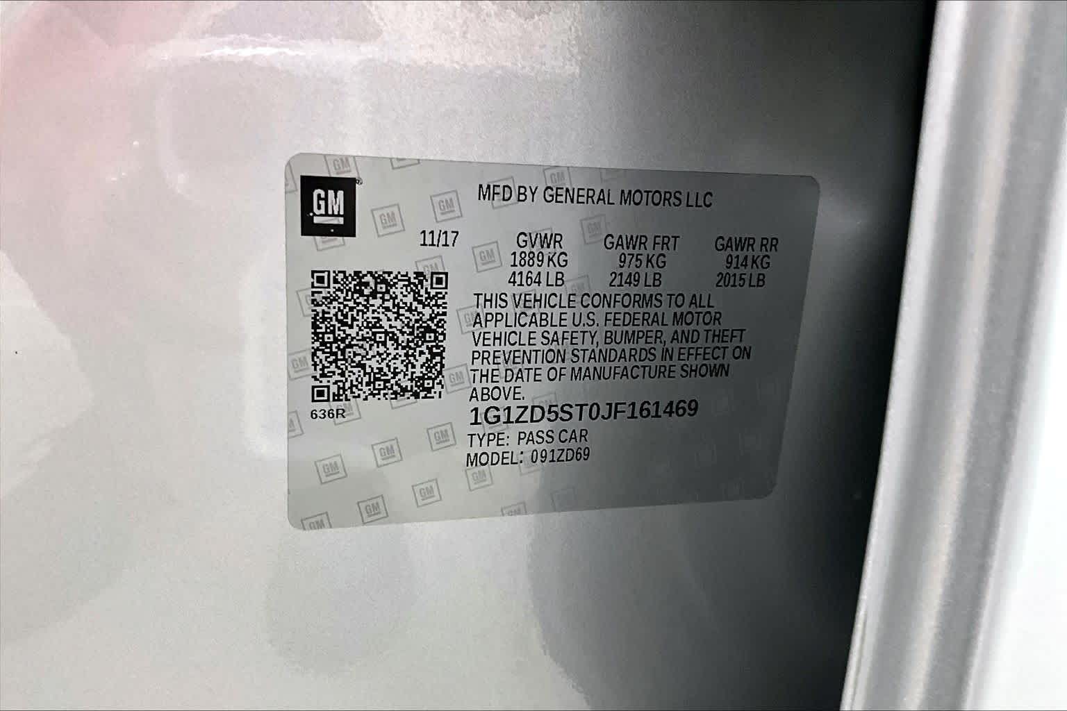 Thumbnail: 2018 Chevrolet Malibu - 19