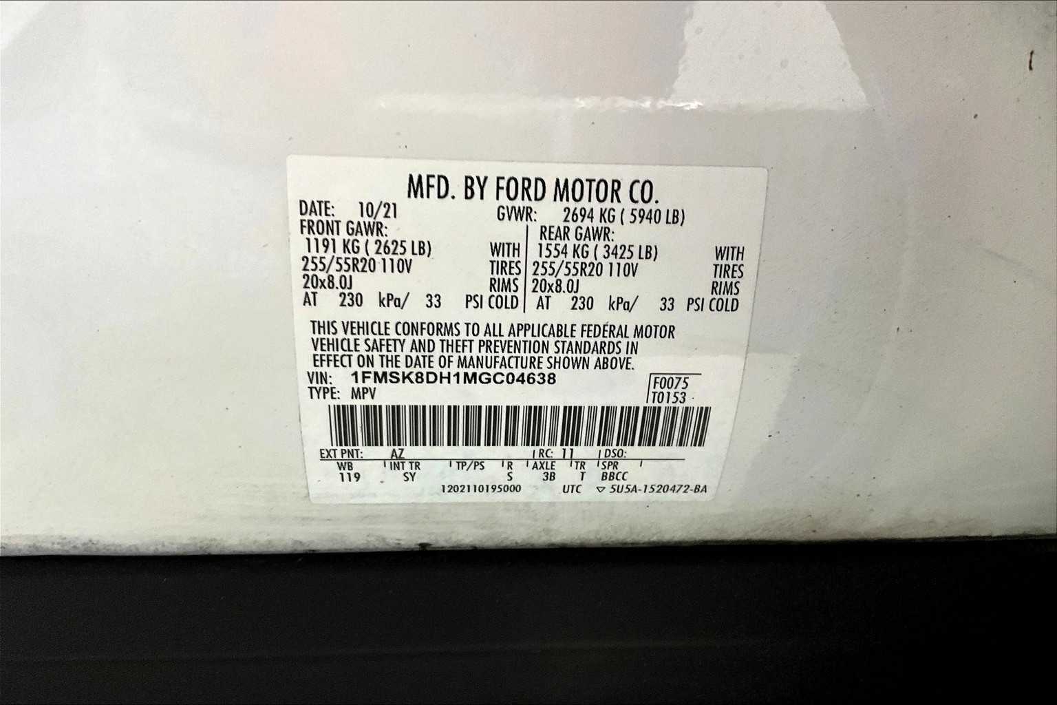 Thumbnail: 2021 Ford Explorer - 19