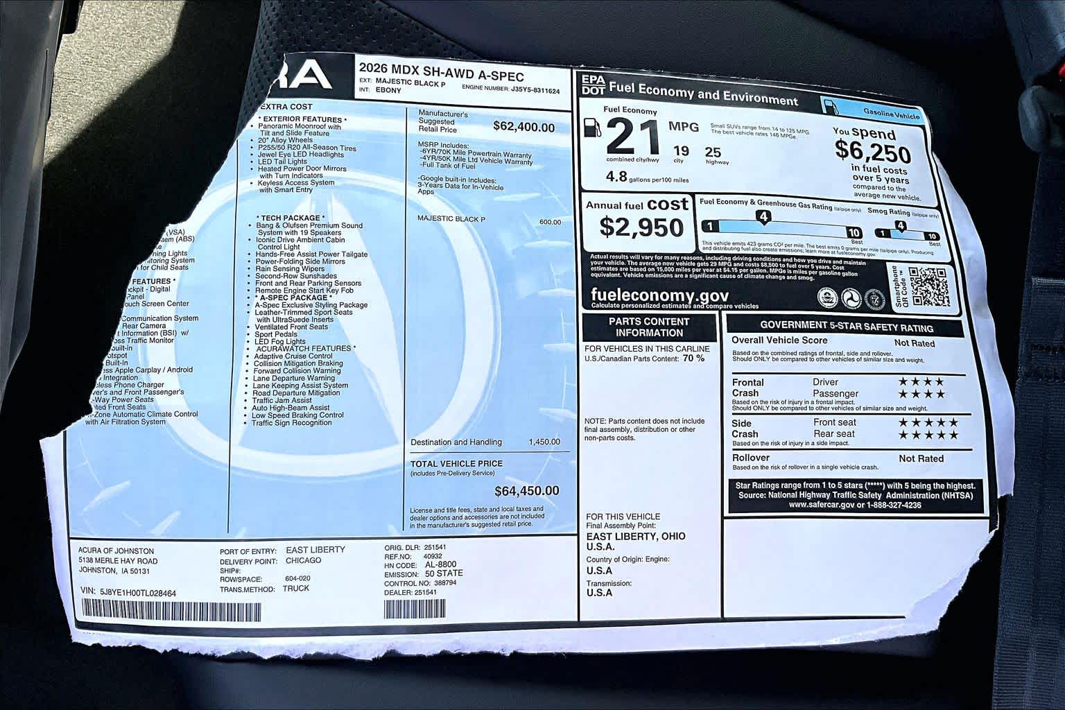 Thumbnail: 2026 Acura MDX - 21