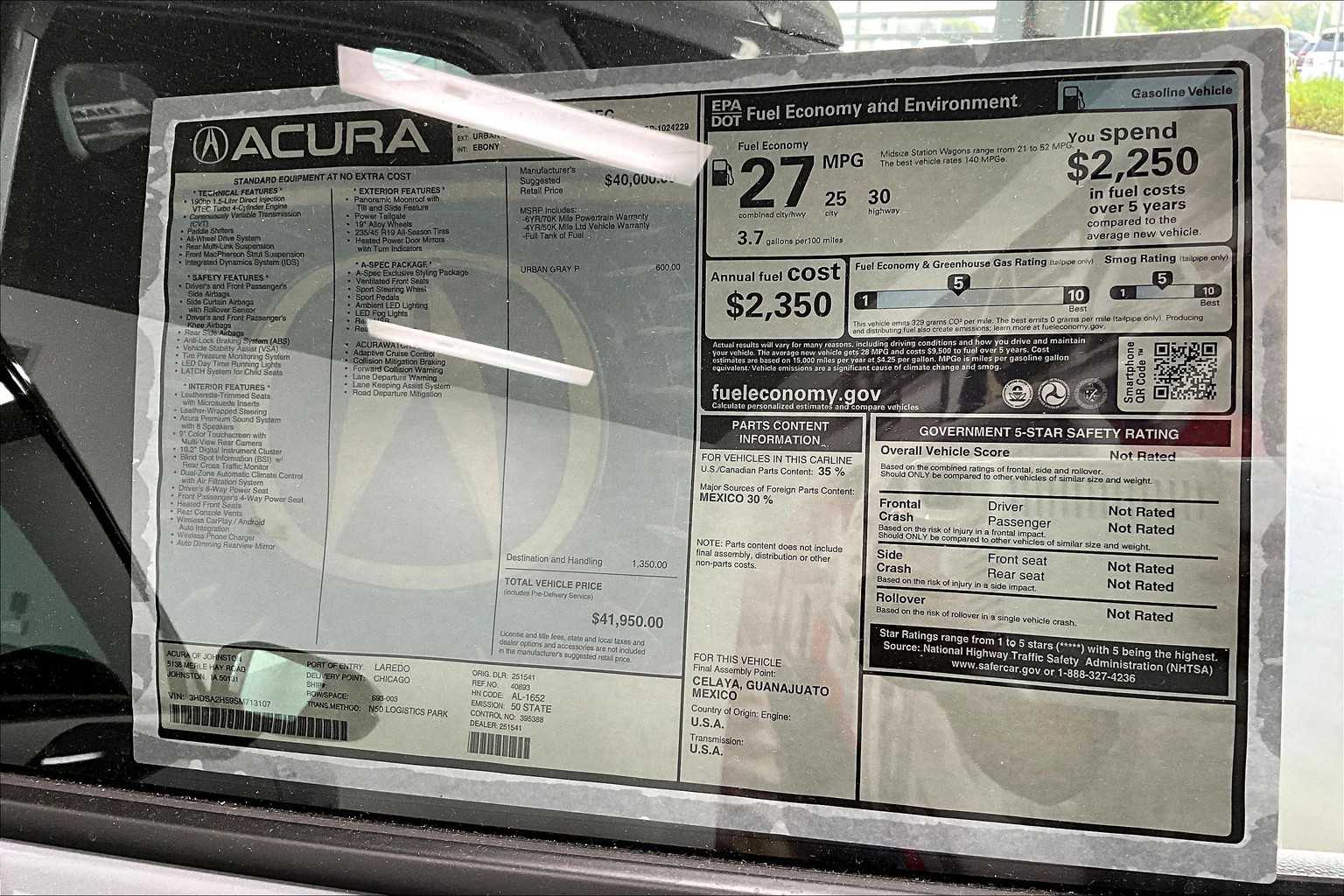 Thumbnail: 2025 Acura ADX - 23