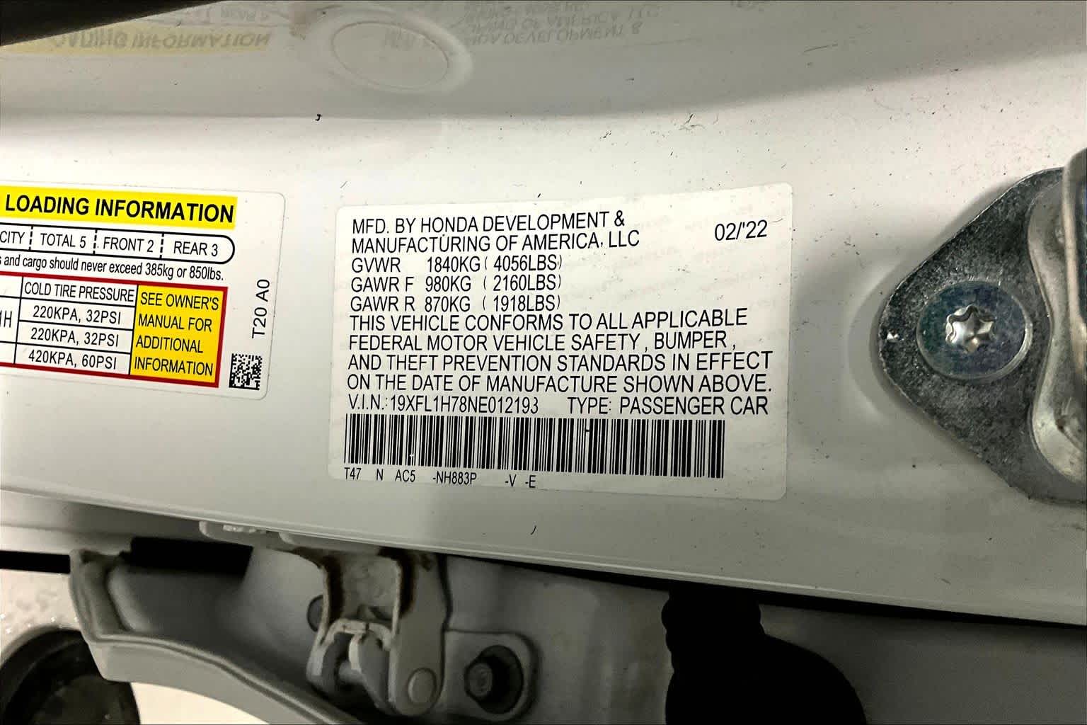 Thumbnail: 2022 Honda Civic - 19