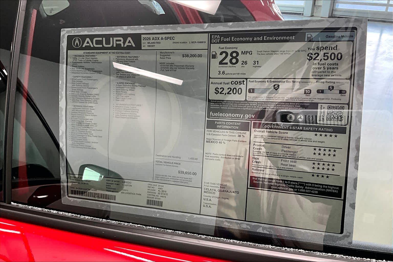 Thumbnail: 2026 Acura ADX - 23