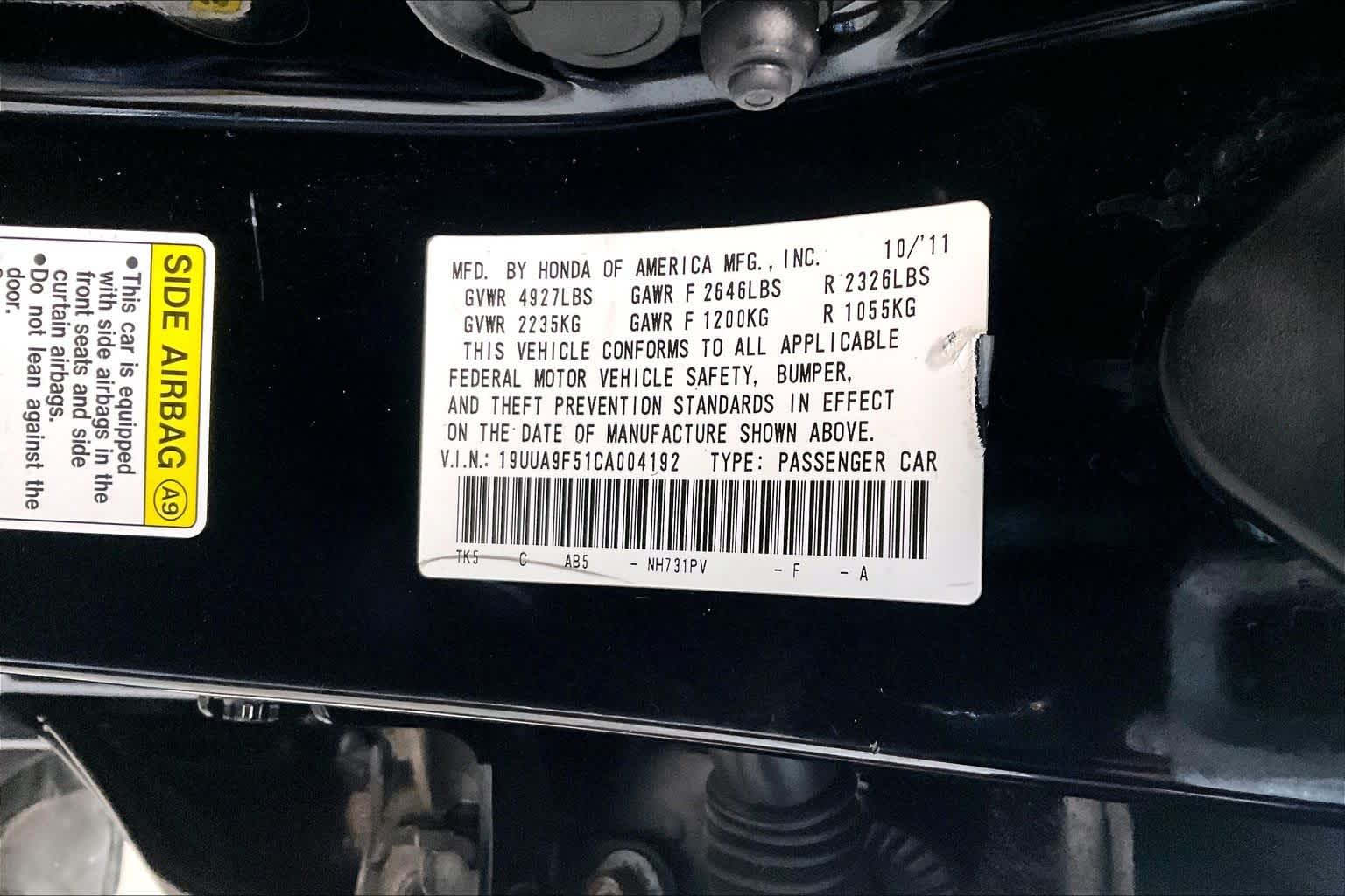 Thumbnail: 2012 Acura TL - 19