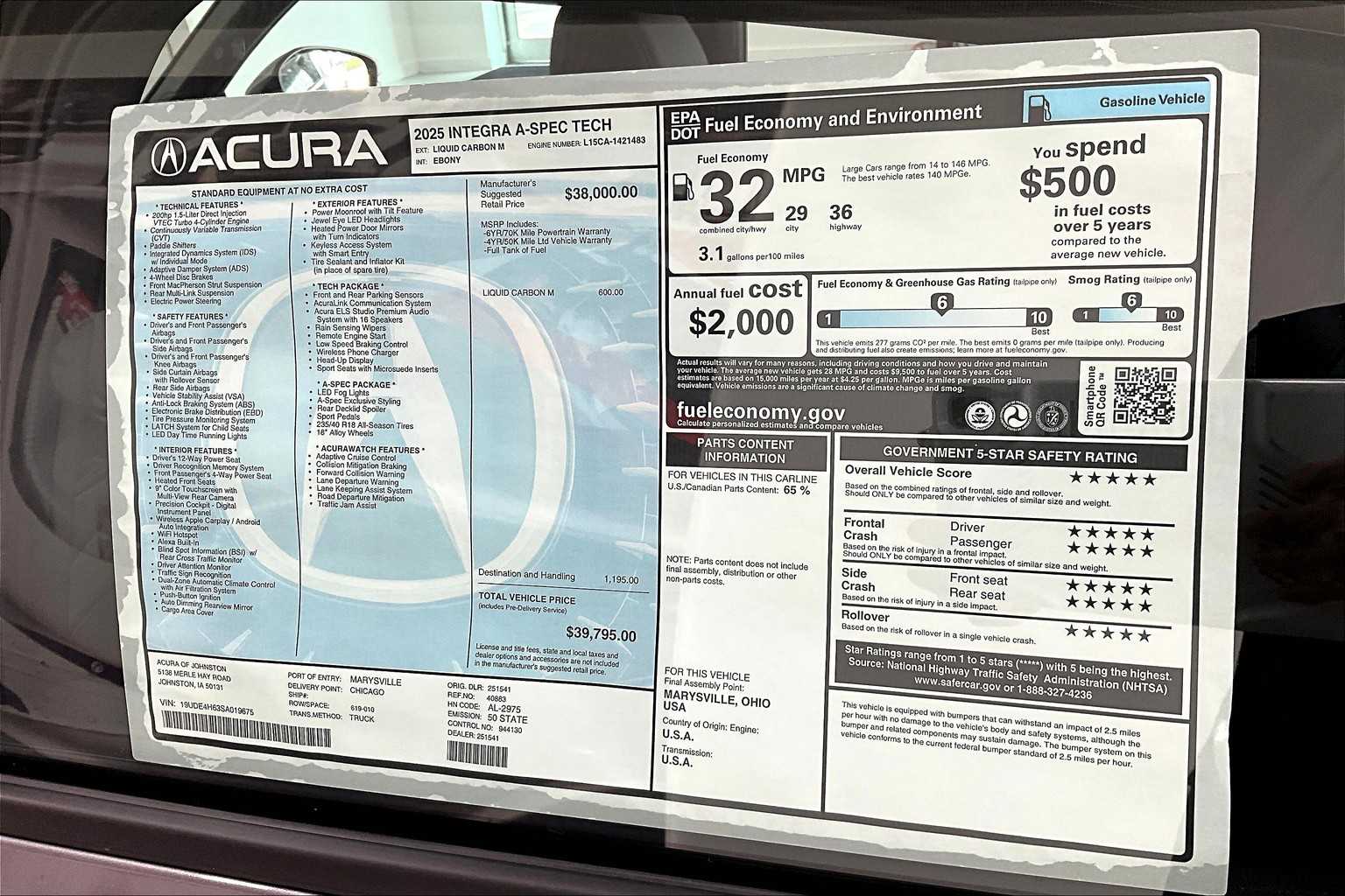 Thumbnail: 2025 Acura Integra - 20