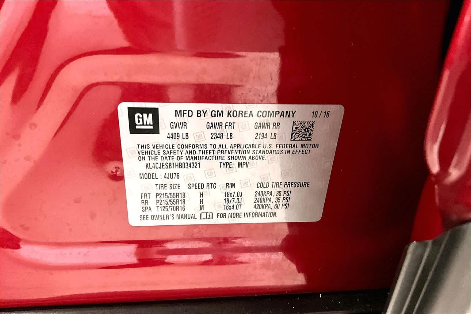 Thumbnail: 2017 Buick Encore - 17