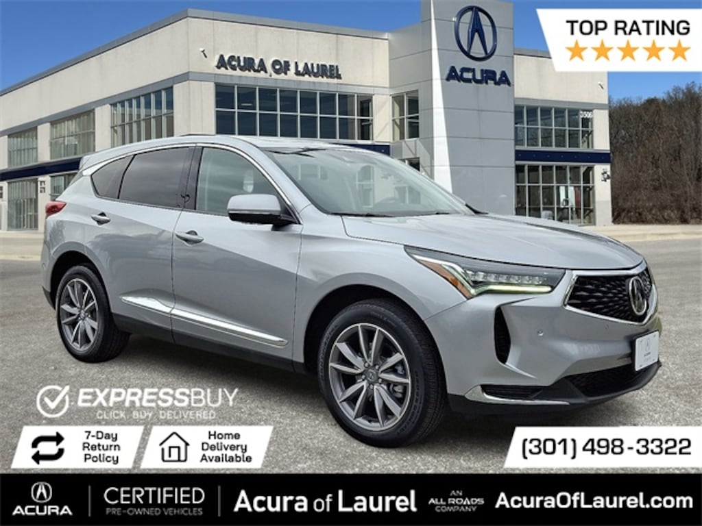 Certified 2022 Acura RDX Technology Package SUV