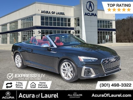 Featured Used 2021 Audi S5 3.0T Premium Cabriolet for Sale near Baltimore