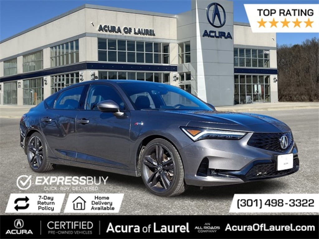 Certified 2025 Acura Integra A-Spec Package Hatchback