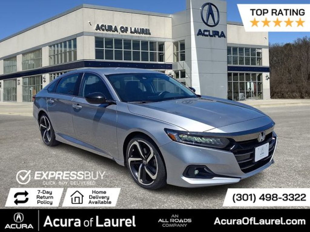 Used 2021 Honda Accord Sport SE 1.5T Sedan