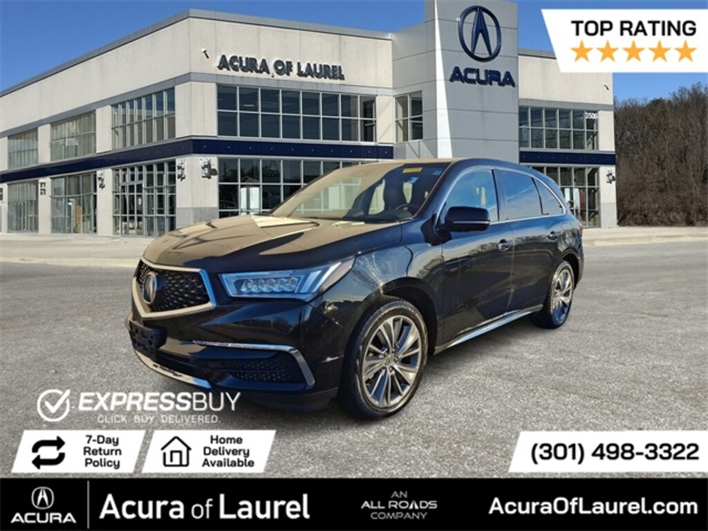 Used 2017 Acura MDX V6 SH-AWD with Technology & Entertainment Packages SUV