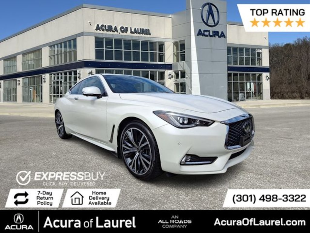 Used 2022 INFINITI Q60 LUXE Coupe