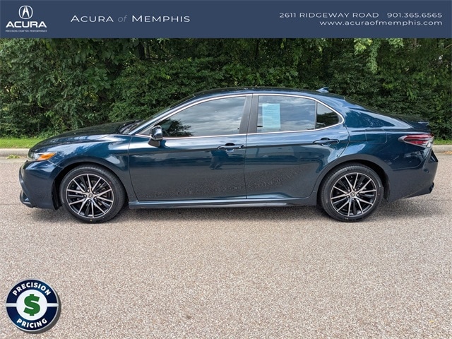 Used 2021 Toyota Camry SE with VIN 4T1G11AK0MU553923 for sale in Memphis, TN