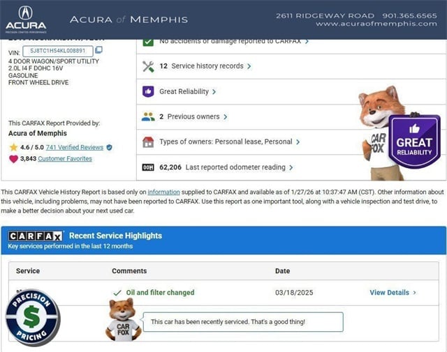 2019 Acura RDX Technology Package