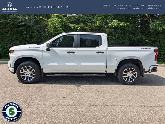 Used 2021 Chevrolet Silverado 1500 Custom with VIN 3GCUYBEF2MG131032 for sale in Memphis, TN