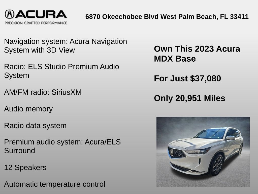 Thumbnail: 2023 Acura MDX - 6