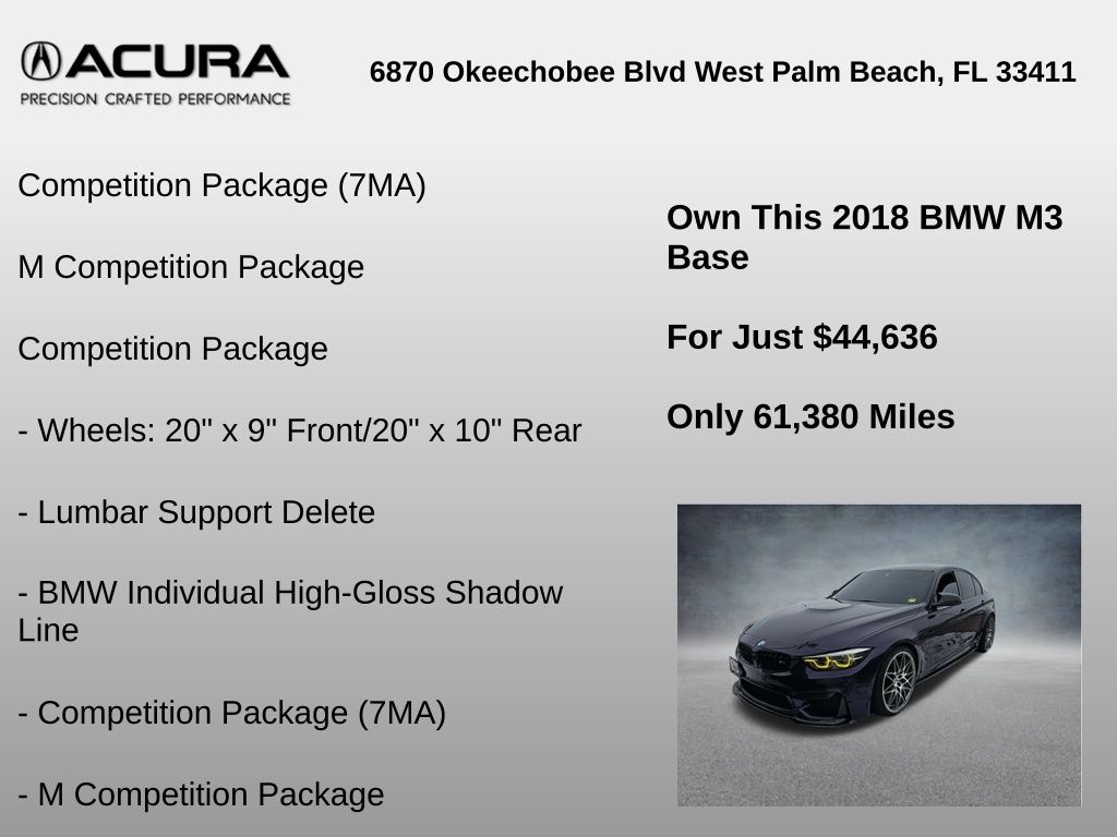 Thumbnail: 2018 BMW M3 - 6