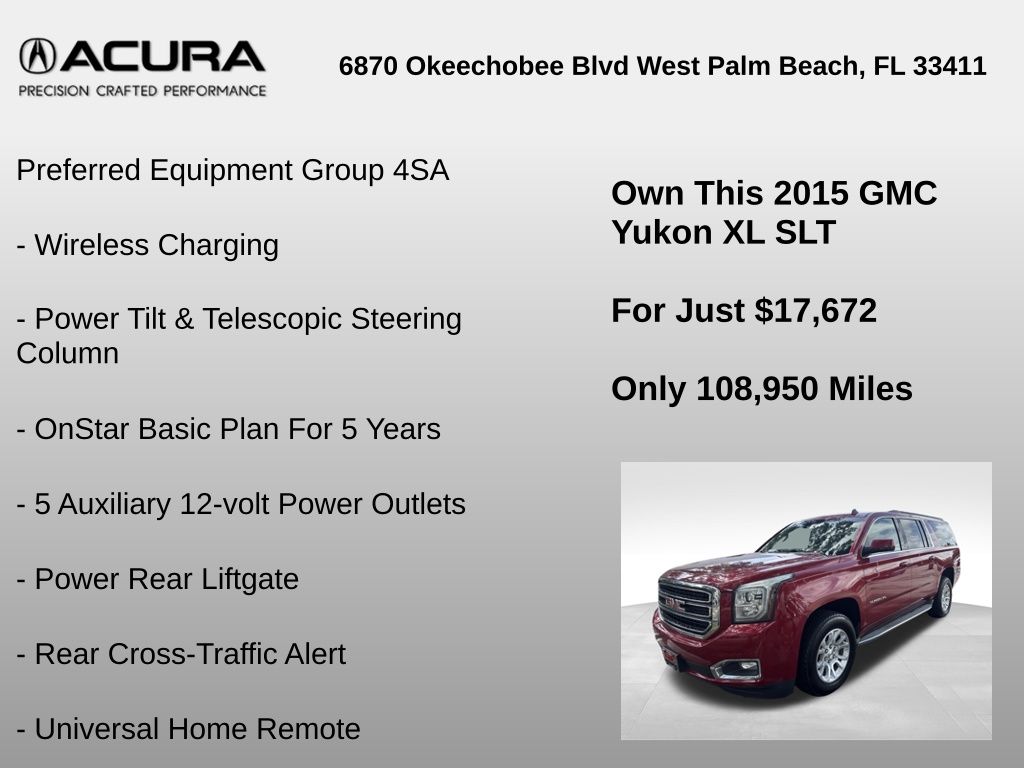 Thumbnail: 2015 GMC Yukon XL - 12