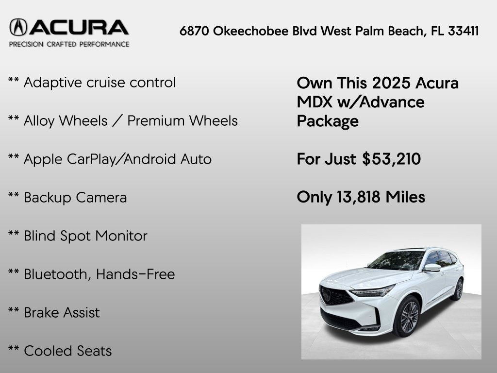 2025 Acura MDX Advance Package - Photo 7