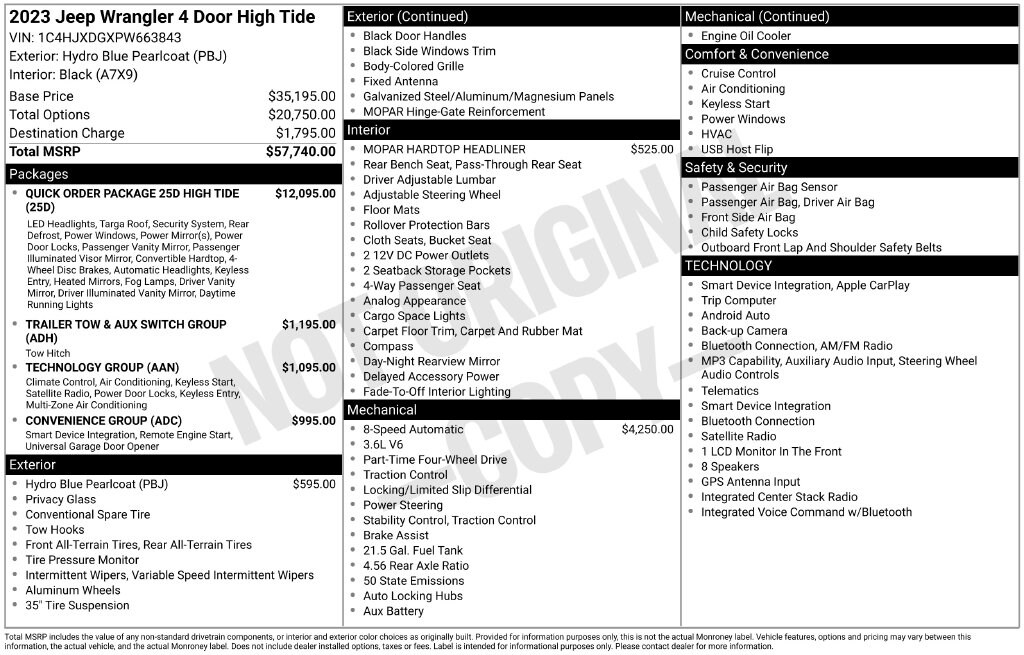 2023 Jeep Wrangler 4-Door High Tide - Photo 40