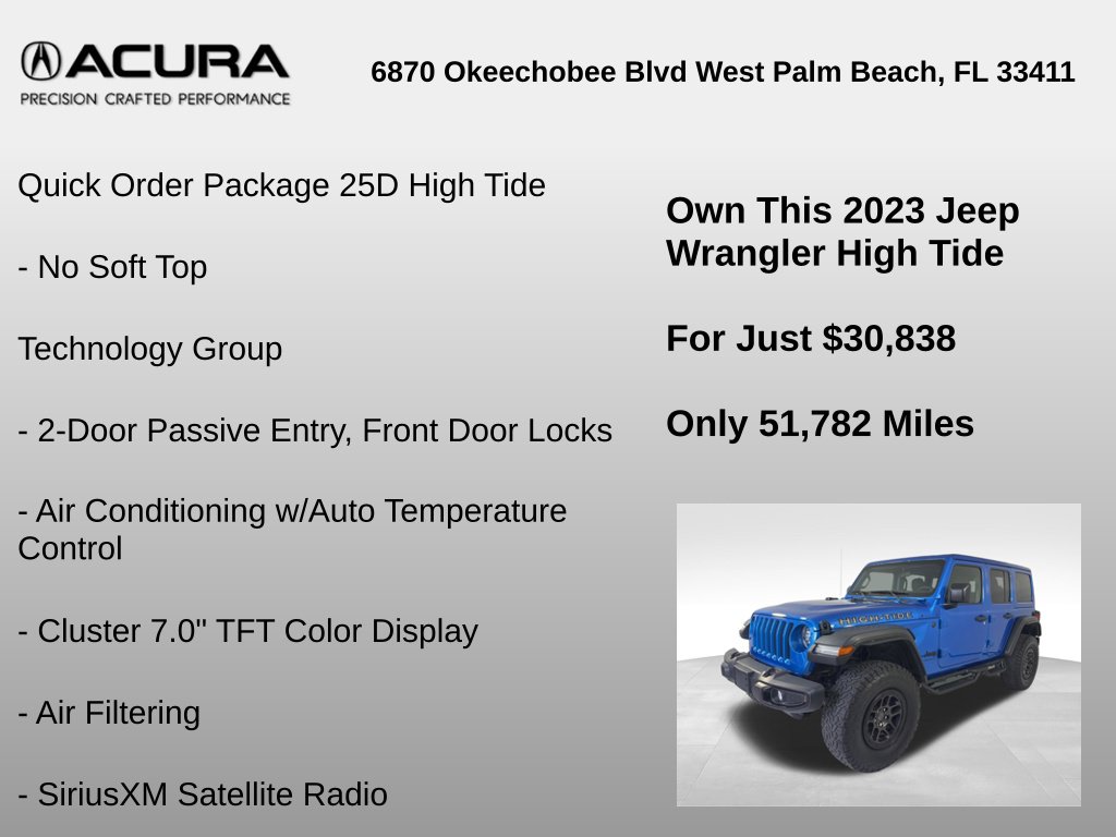 2023 Jeep Wrangler 4-Door High Tide - Photo 24