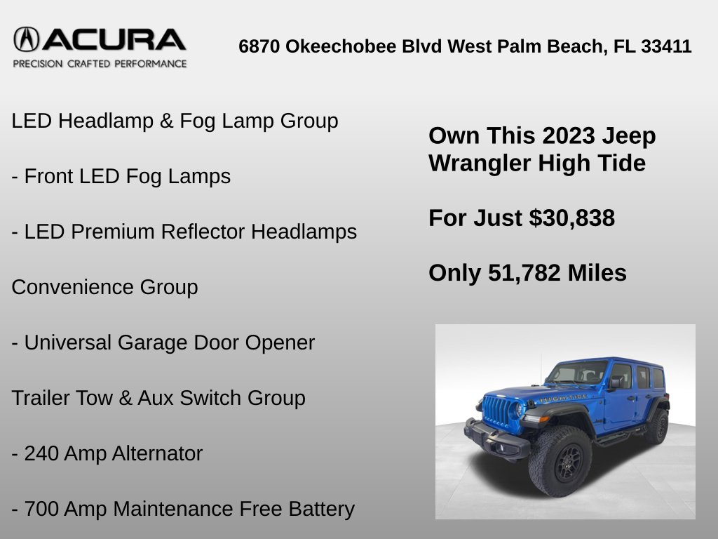 2023 Jeep Wrangler 4-Door High Tide - Photo 30