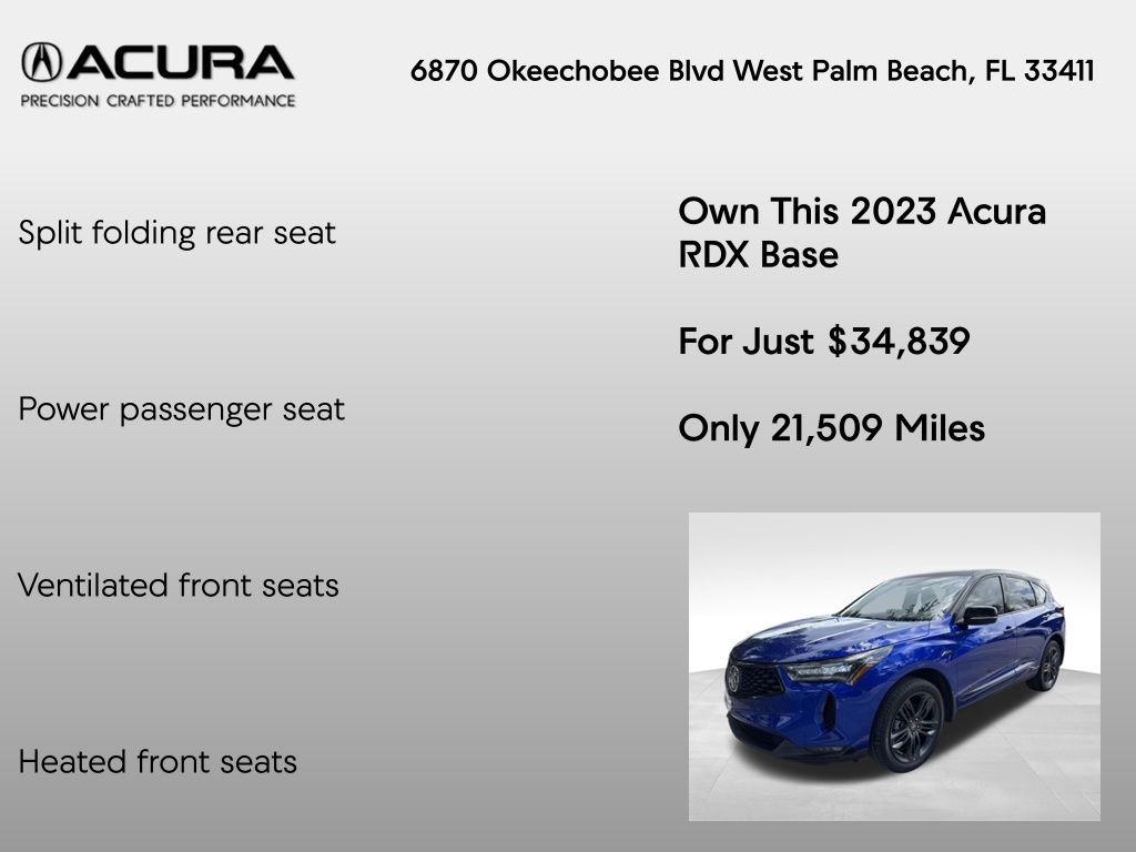 Thumbnail: 2023 Acura RDX - 20