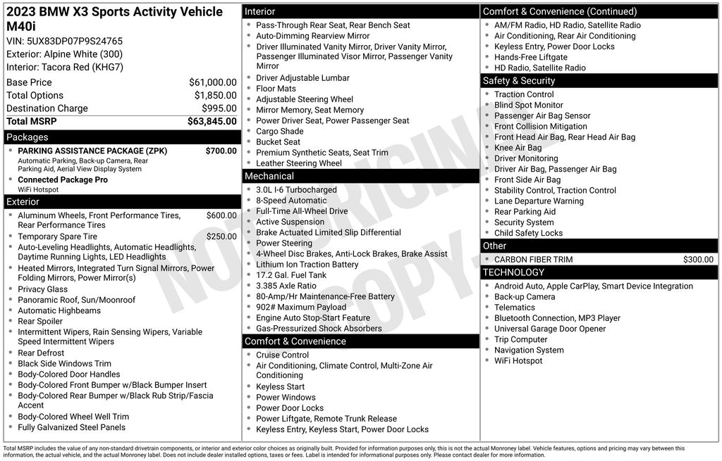 Thumbnail: 2023 BMW X3 - 31
