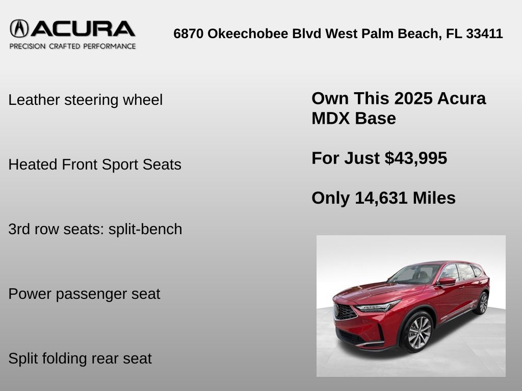 Thumbnail: 2025 Acura MDX - 18