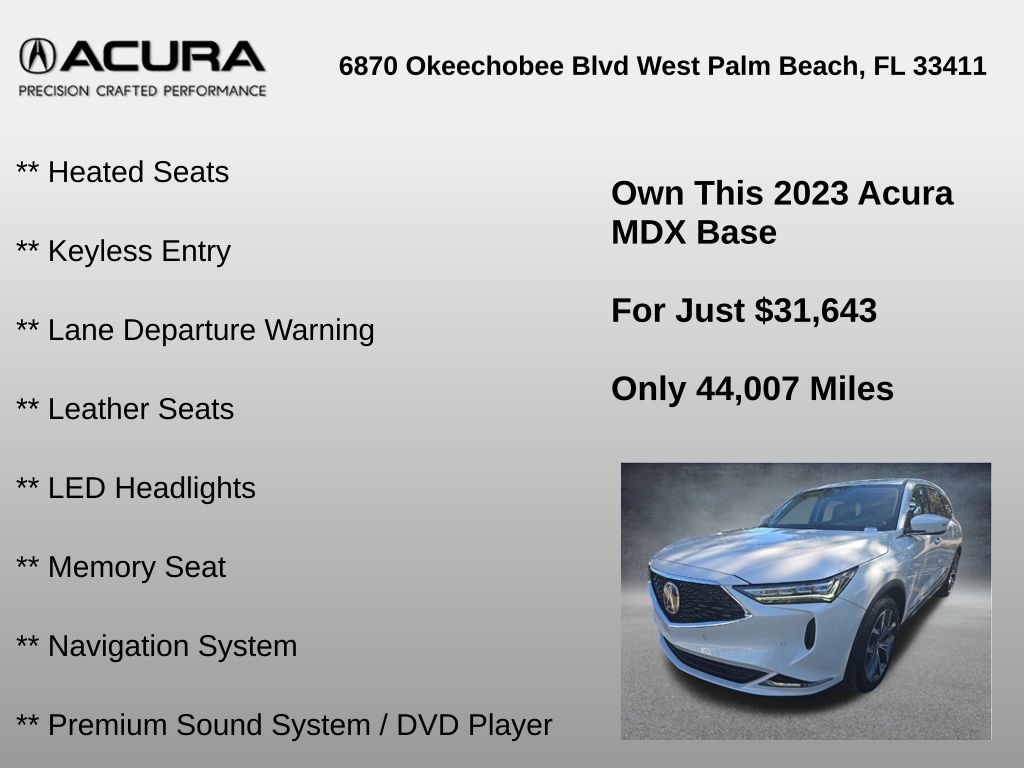 Thumbnail: 2023 Acura MDX - 12