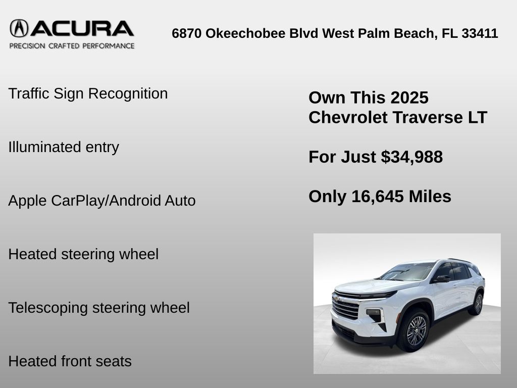 Thumbnail: 2025 Chevrolet Traverse - 18