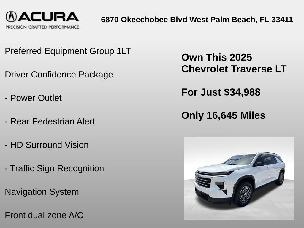 Thumbnail: 2025 Chevrolet Traverse - 6