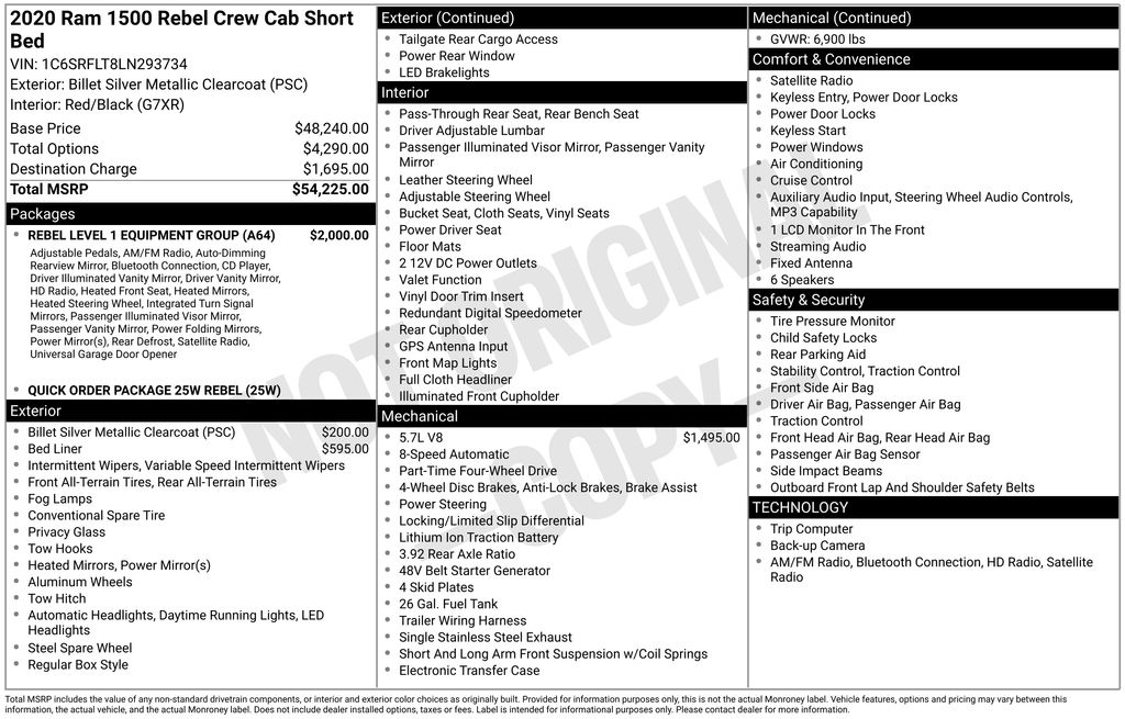 Thumbnail: 2020 RAM 1500 - 34