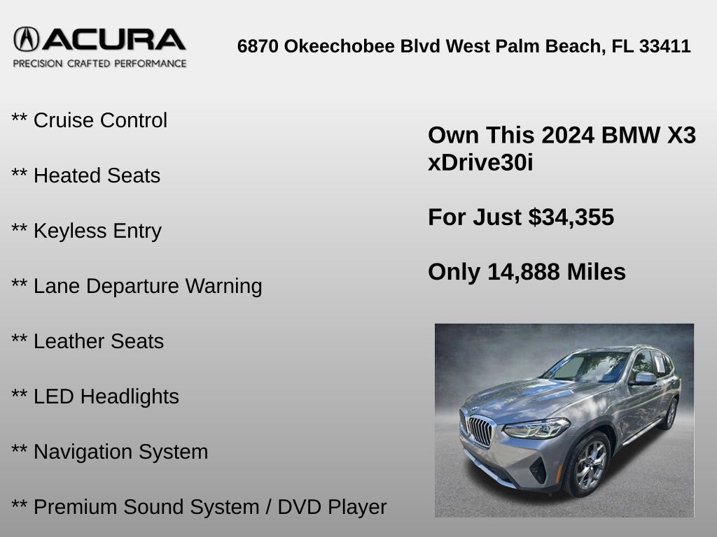 Thumbnail: 2024 BMW X3 - 12