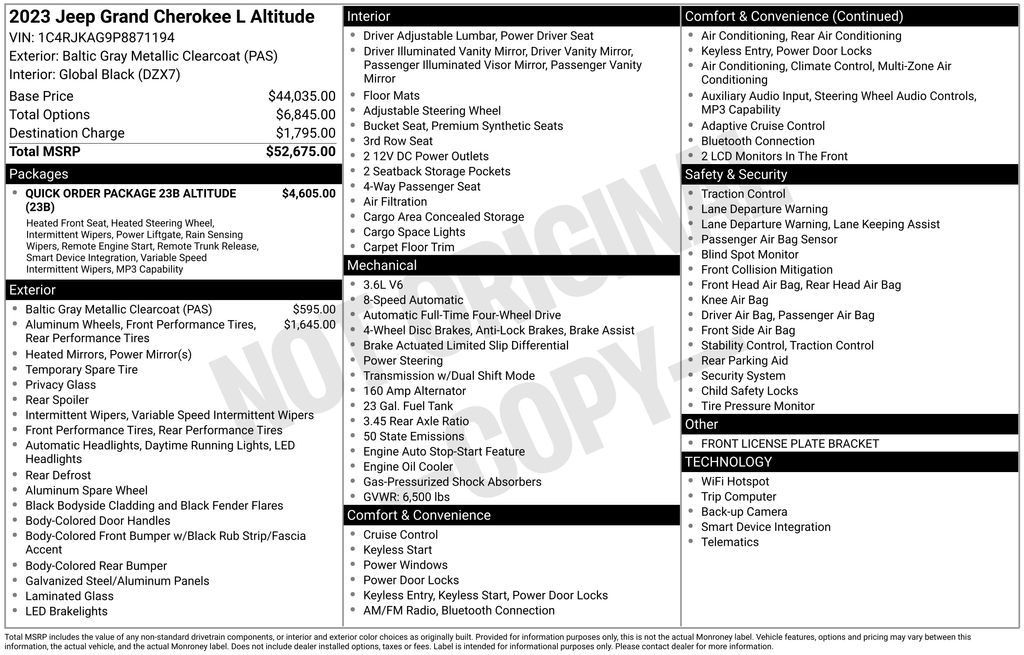 Thumbnail: 2023 Jeep Grand Cherokee - 31