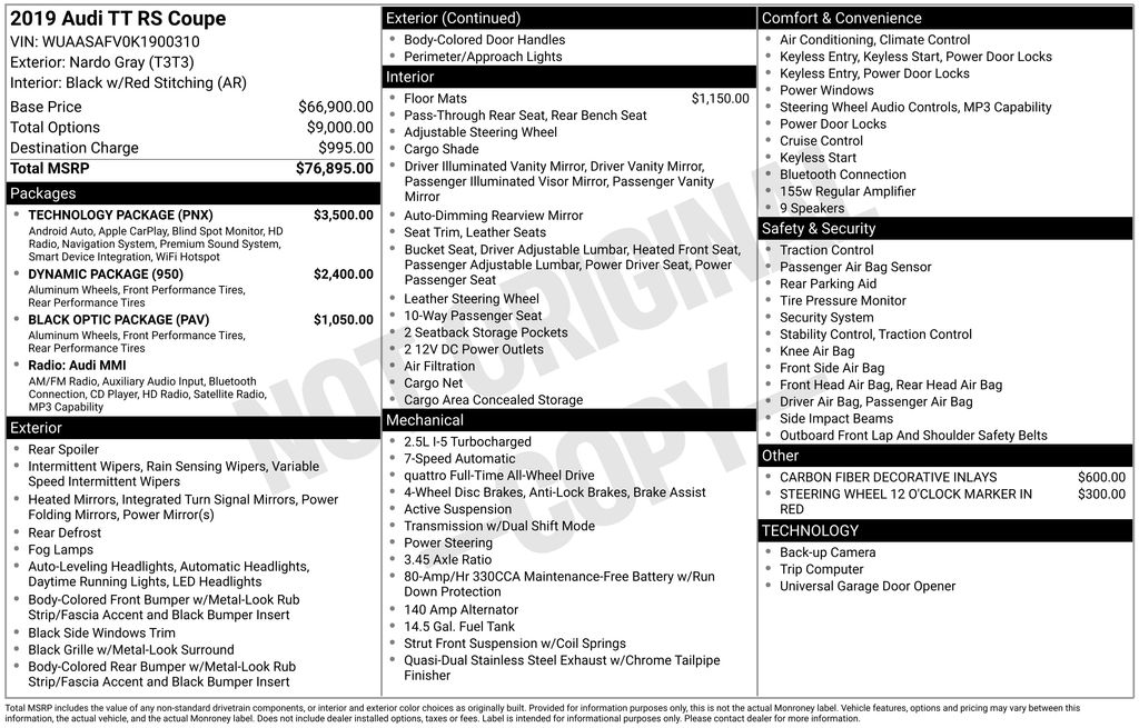 Thumbnail: 2019 Audi TT - 30