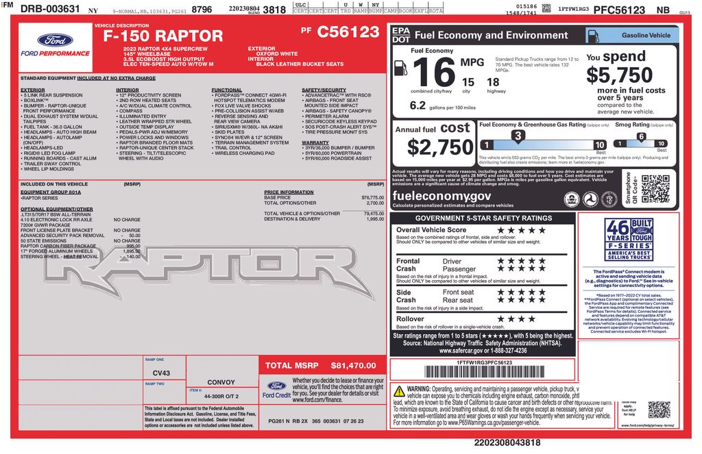 2023 Ford F-150 Raptor - Photo 31