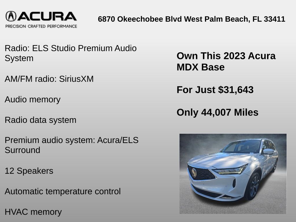 Thumbnail: 2023 Acura MDX - 24