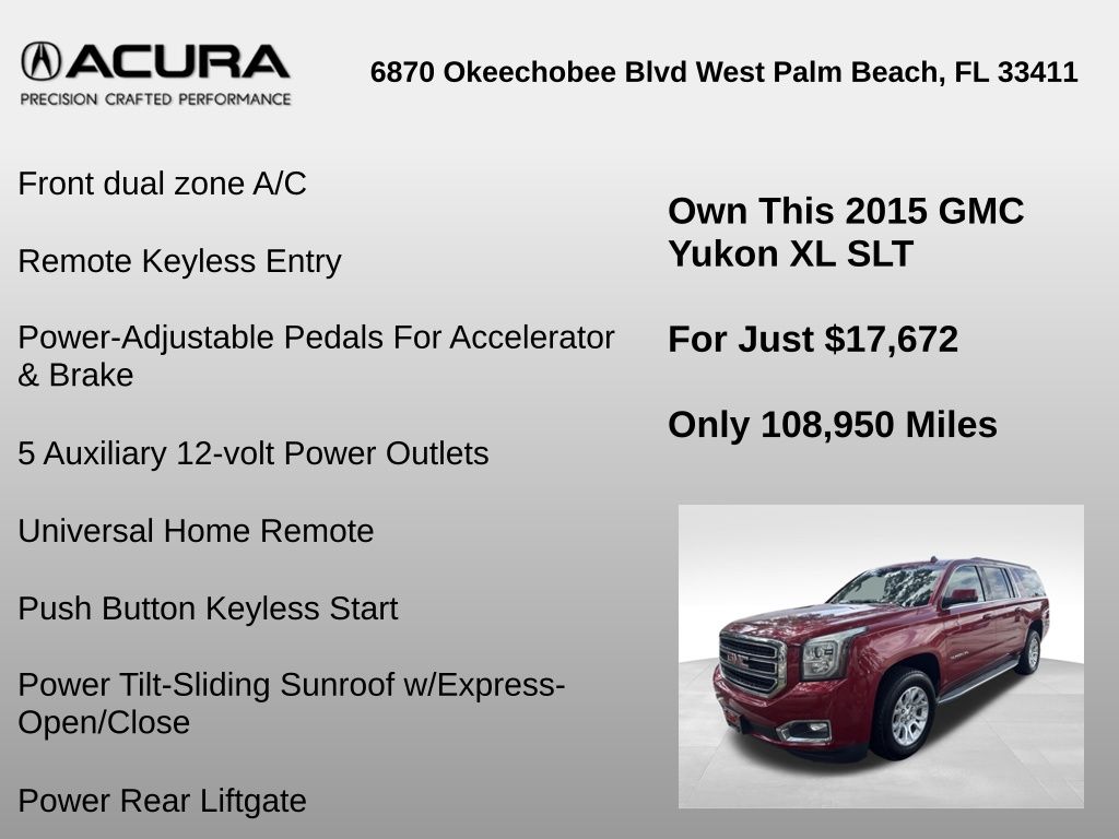 Thumbnail: 2015 GMC Yukon XL - 24