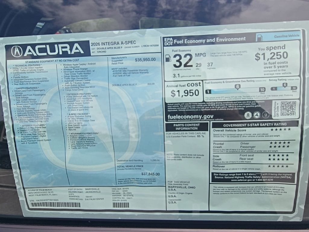 Thumbnail: 2026 Acura Integra - 10