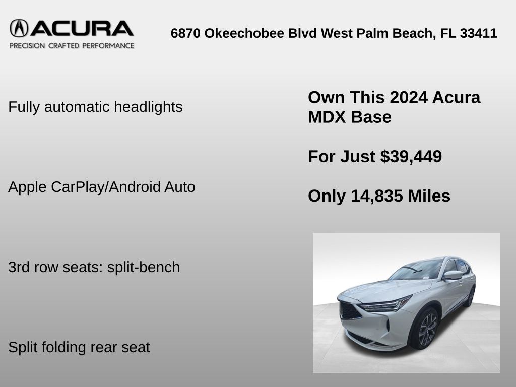Thumbnail: 2024 Acura MDX - 12