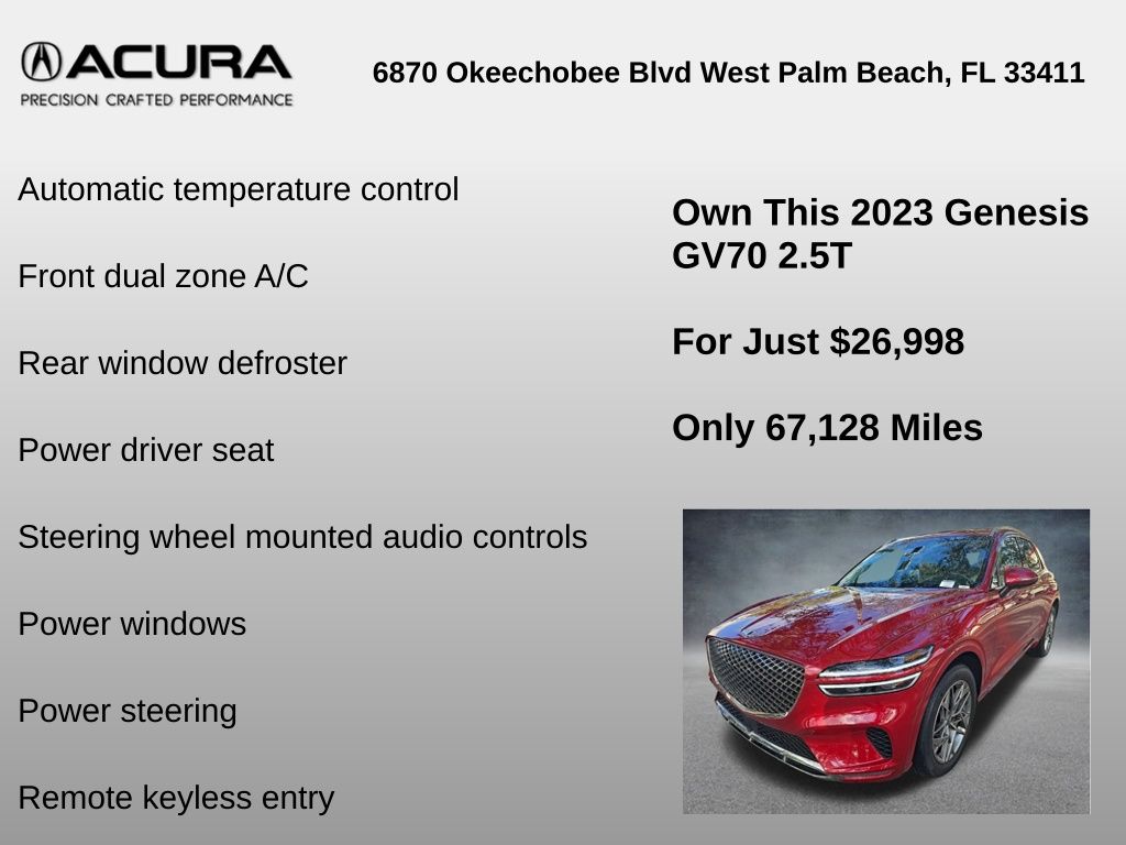 Thumbnail: 2023 Genesis GV70 - 12