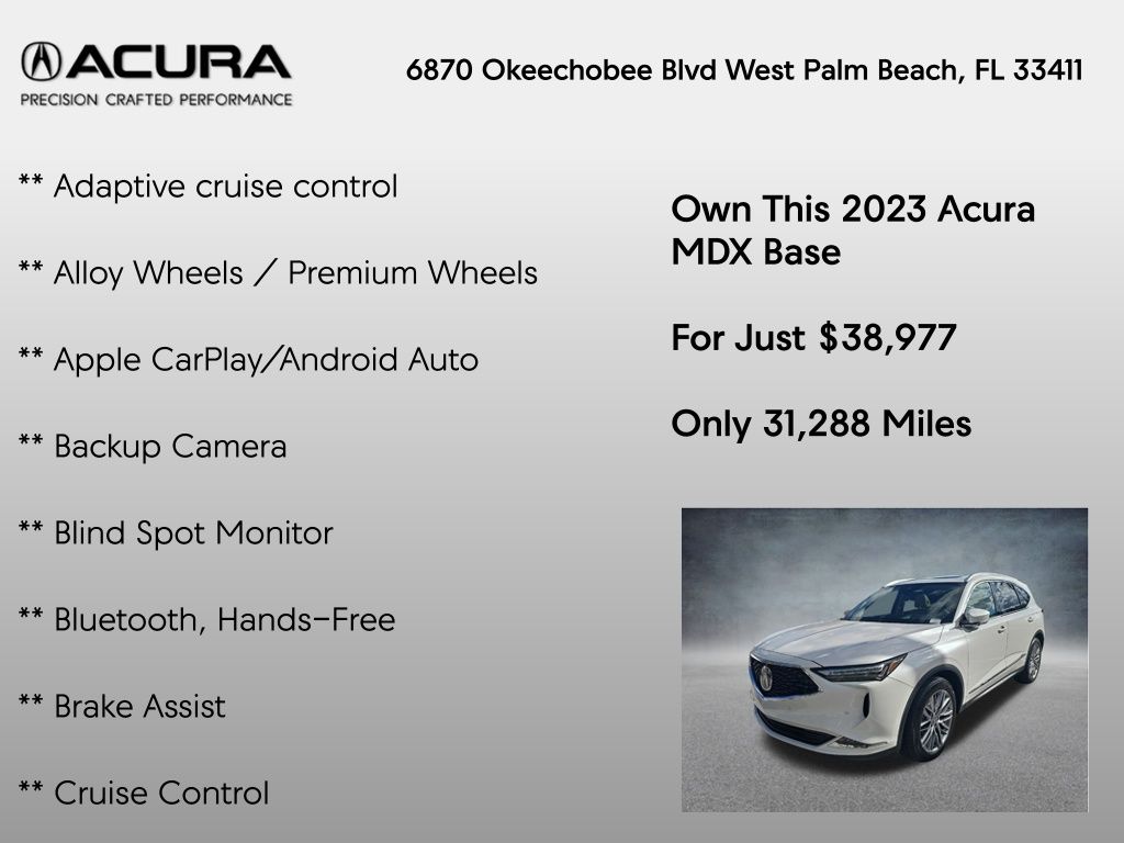 Thumbnail: 2023 Acura MDX - 7