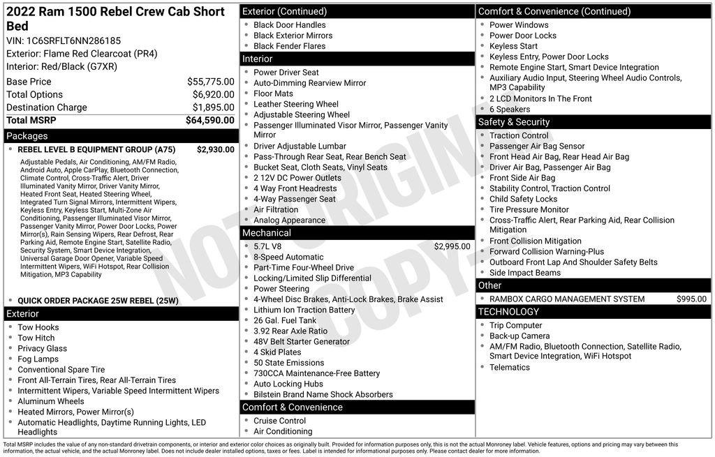 Thumbnail: 2022 RAM 1500 - 42