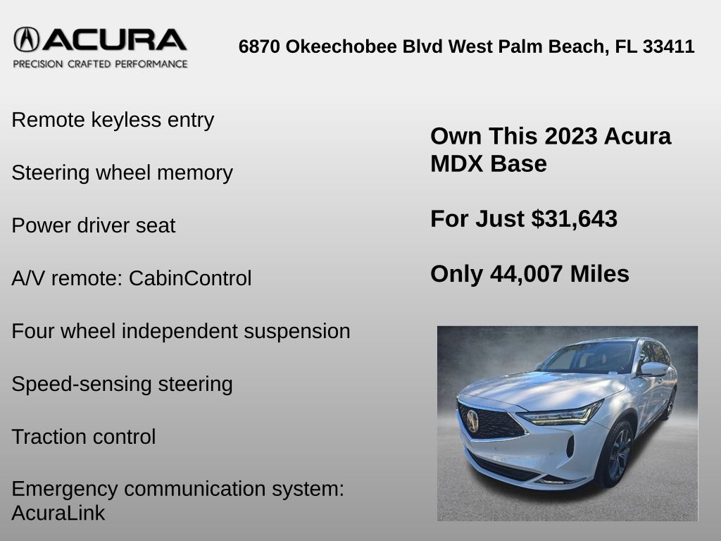 Thumbnail: 2023 Acura MDX - 36