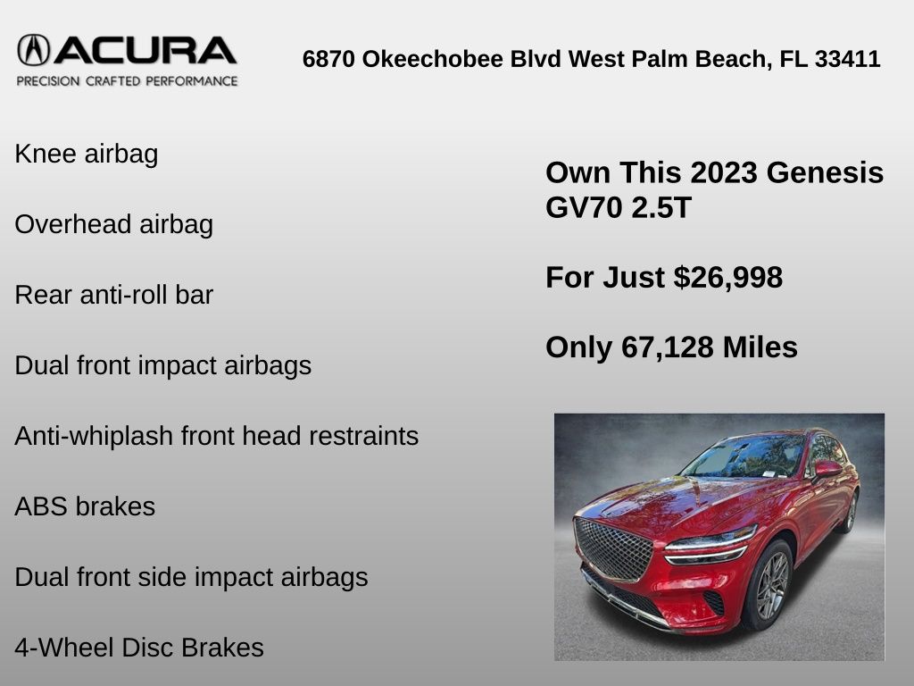 Thumbnail: 2023 Genesis GV70 - 24