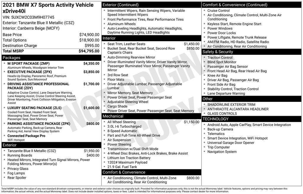 Thumbnail: 2021 BMW X7 - 36