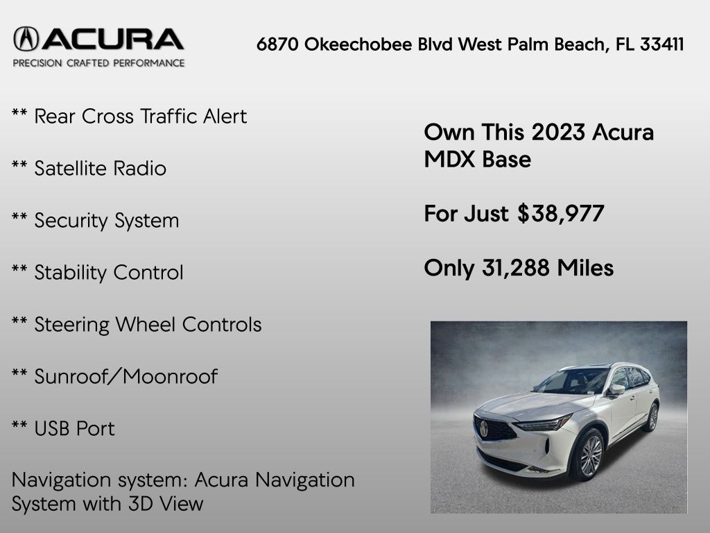Thumbnail: 2023 Acura MDX - 20